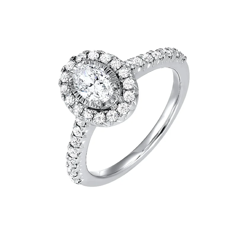 14K Diamond Engagement Ring