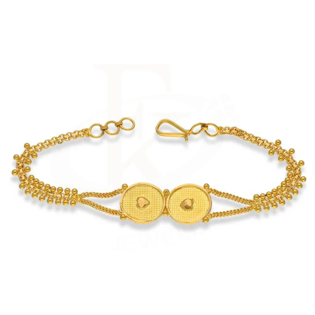 Gold Bracelet 22KT - FKJBRL22K3031