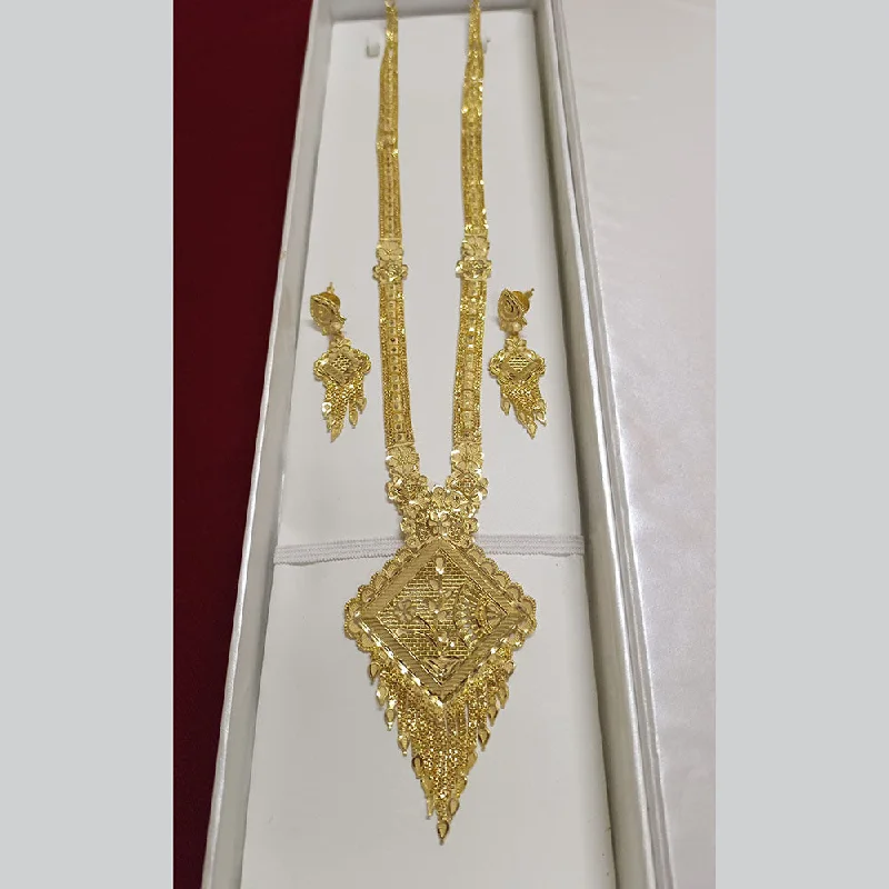 Pari Art Jewellery Forming Long Necklace Set