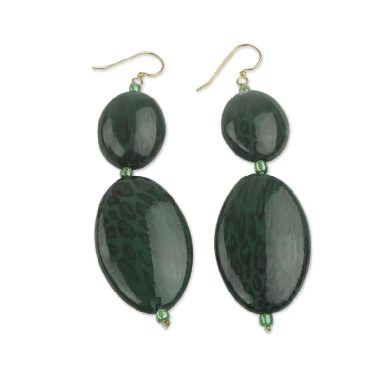 Recycled Plastic 'Good Thing' Beaded Earrings (Ghana)