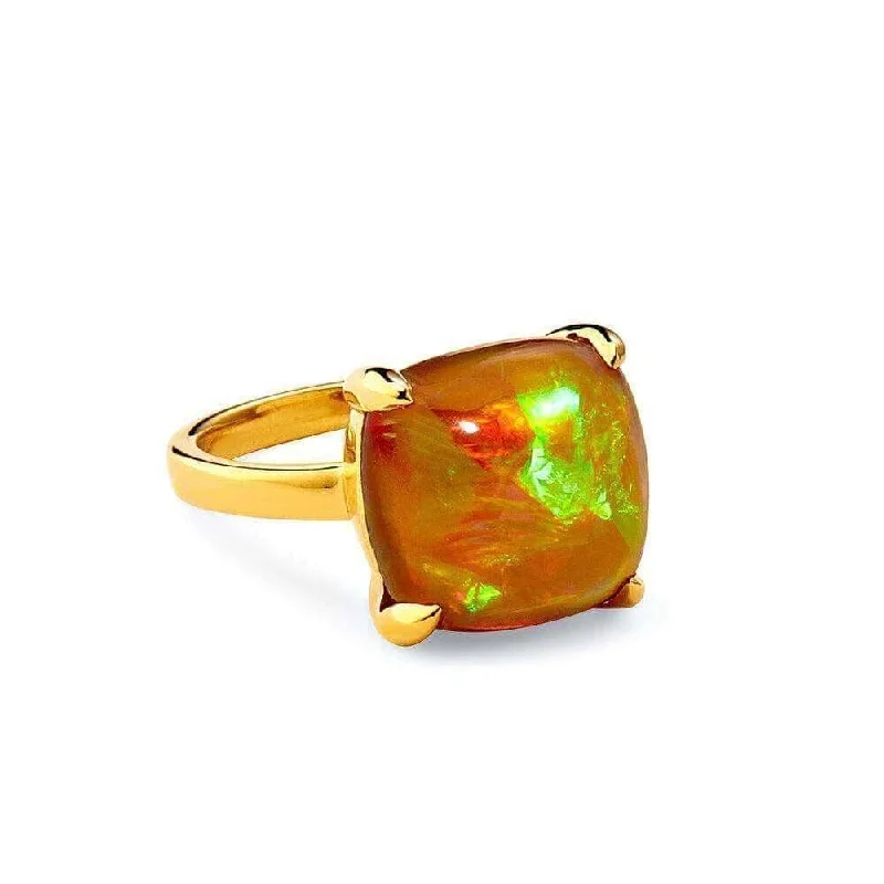 Opal Sugarloaf Ring