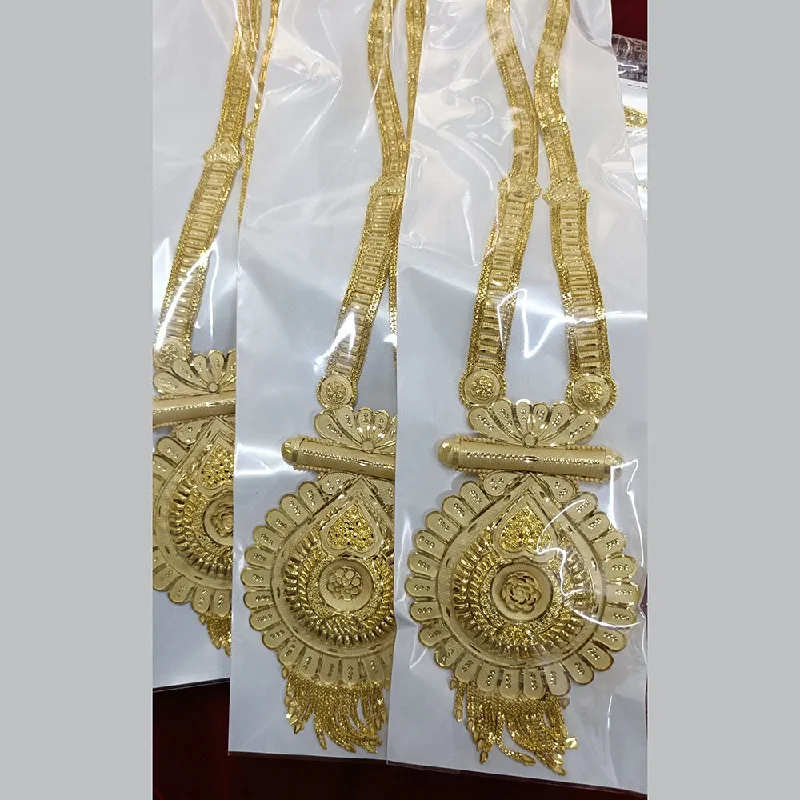 Pari Art Jewellery Forming Long Necklace Set ( One Piece Only)