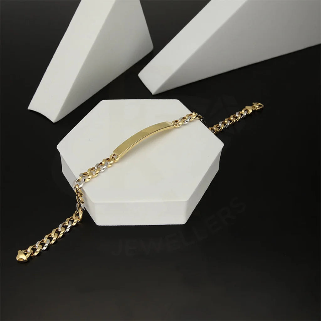 Dual Tone Gold Bracelet 18KT - FKJBRL18K5207