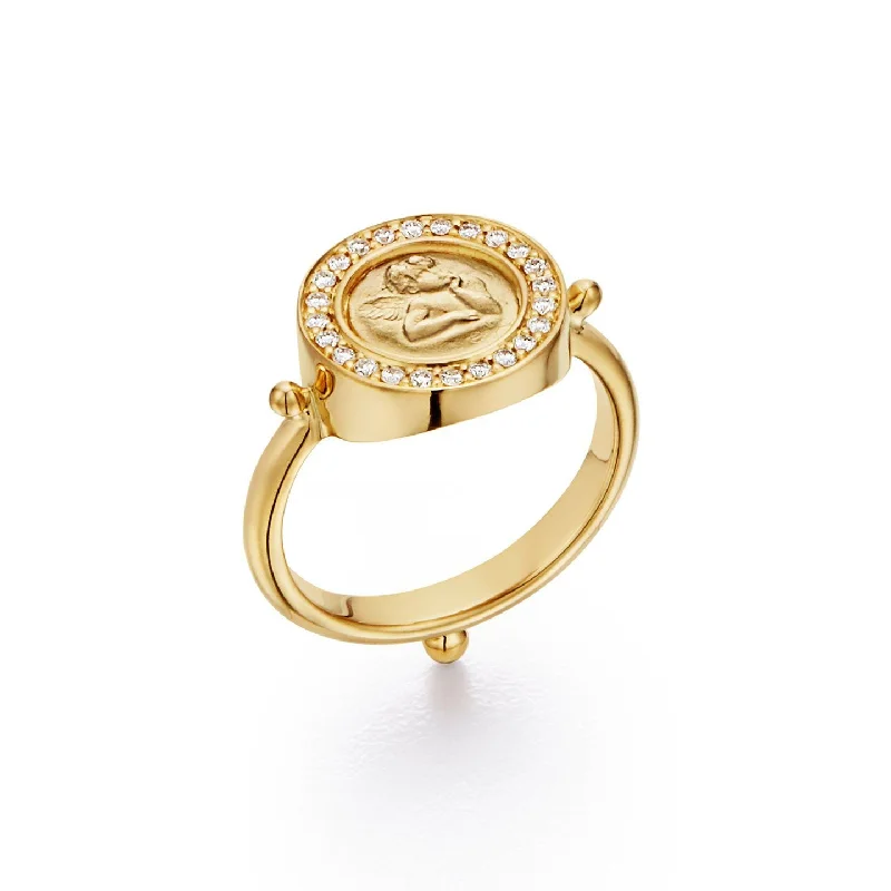 18K Angel Ring