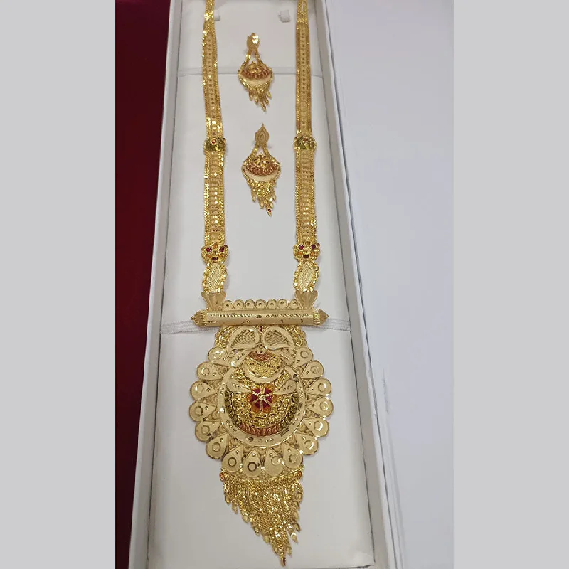 Pari Art Jewellery Forming Long Necklace Set