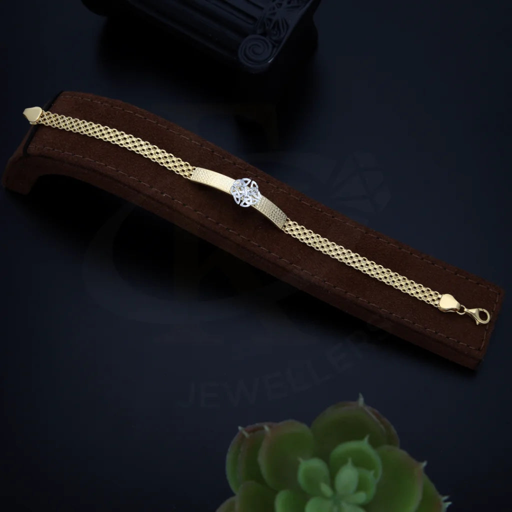 Gold Elegant Bracelet 18KT - FKJBRL18K7464