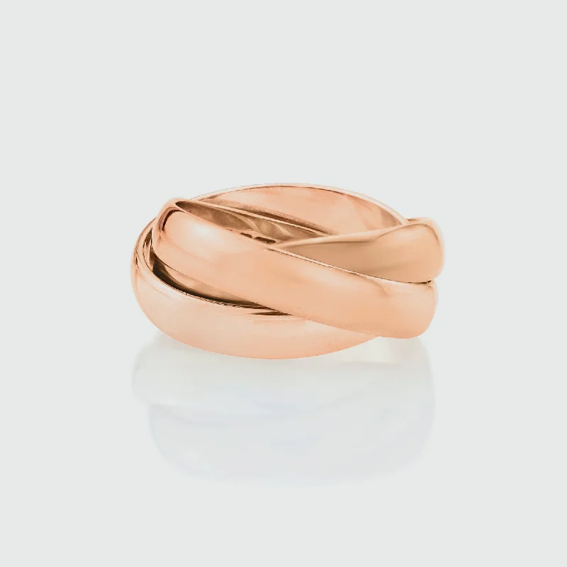 Walton Rose Gold Russian Wedding Ring 4mm