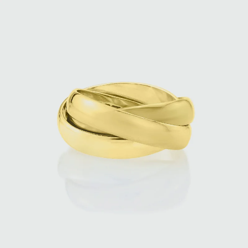 Walton Yellow Gold Russian Wedding Ring 4mm