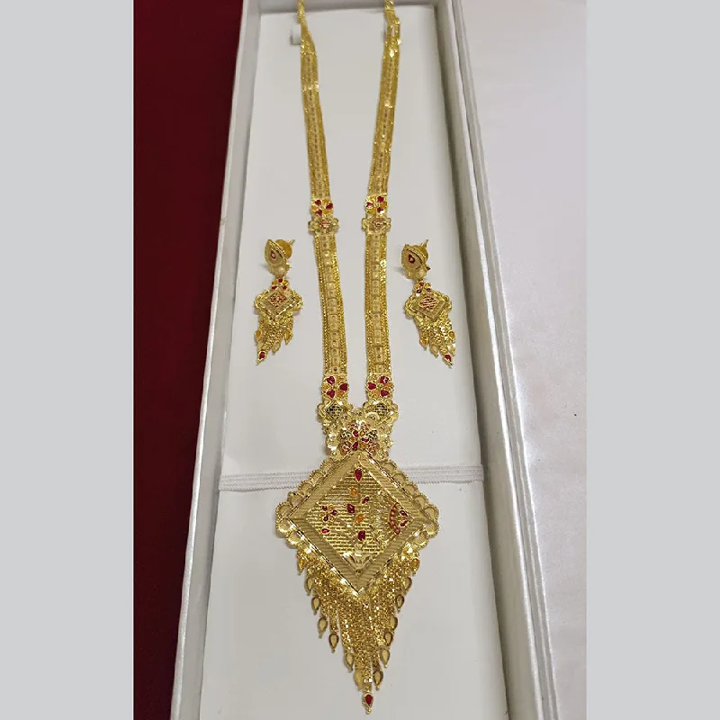 Pari Art Jewellery Forming Long Necklace Set