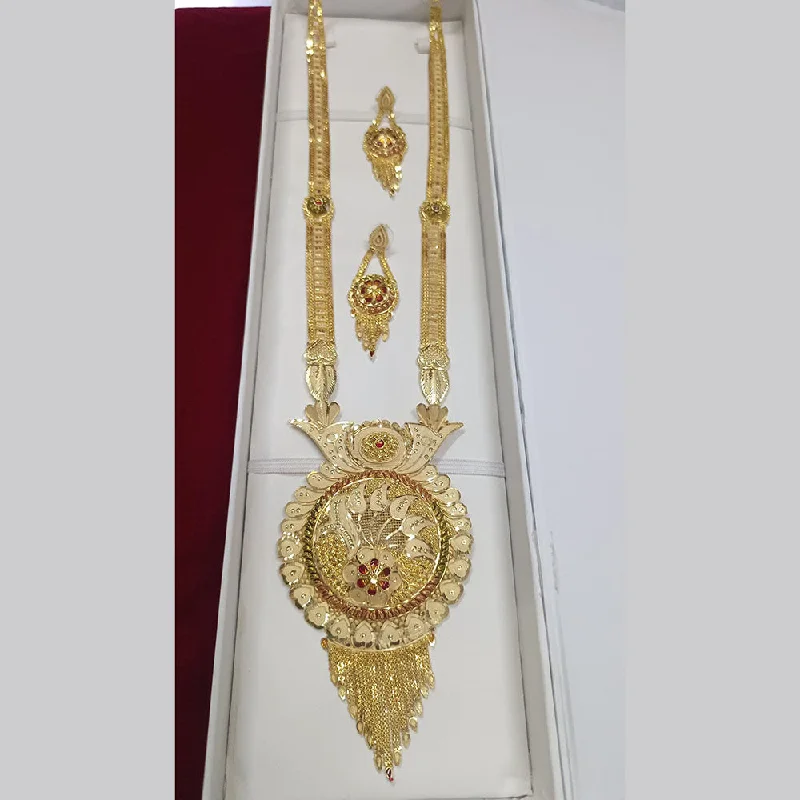 Pari Art Jewellery Forming Long Necklace Set