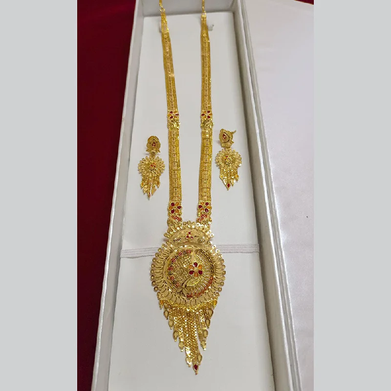 Pari Art Jewellery Forming Long Necklace Set