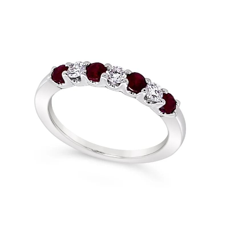 Ruby and Diamond Band