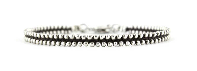 Teenie Crossroads Bracelet in Sterling