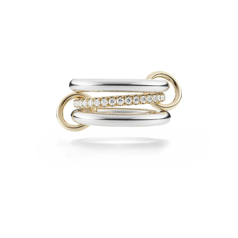 Spinelli Kilcollin Libra SG Petite Two-Tone Ring