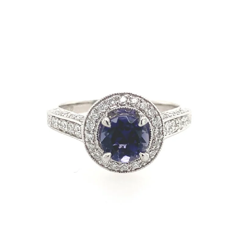 Rollands Design Diamond Semi Mount Engagement Ring