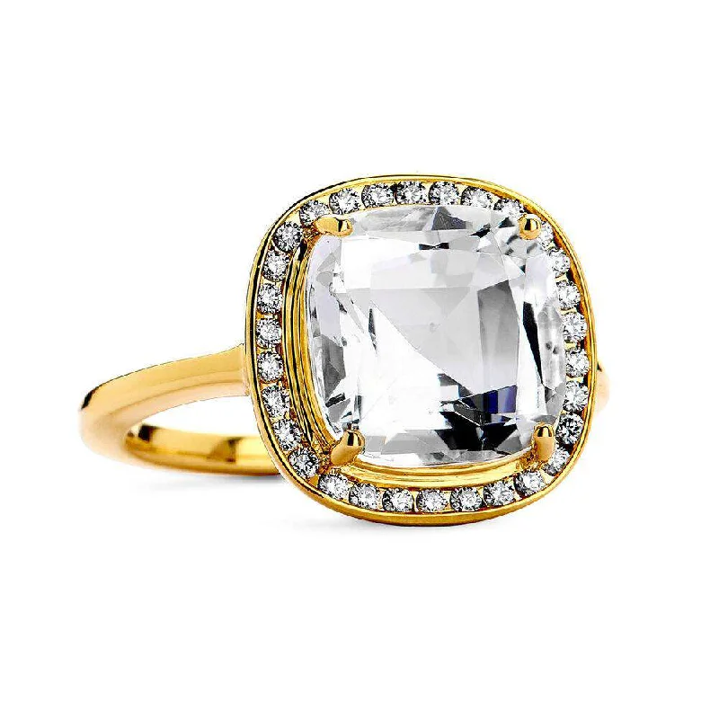 Cushion Diamond Ring