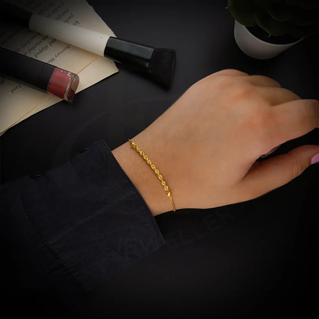 Gold Rope Bracelet 21KT - FKJBRL21KM5416