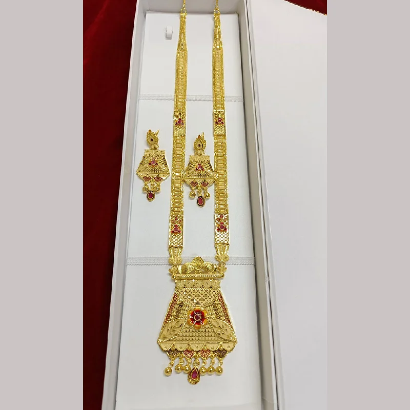 Pari Art Jewellery Forming Long Necklace Set