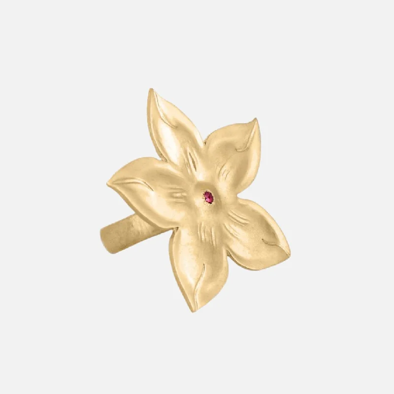 Fleur Ring, Gold