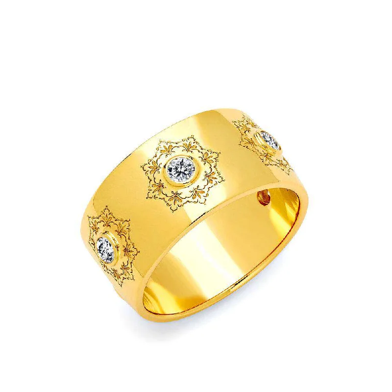 Diamond Flower Band