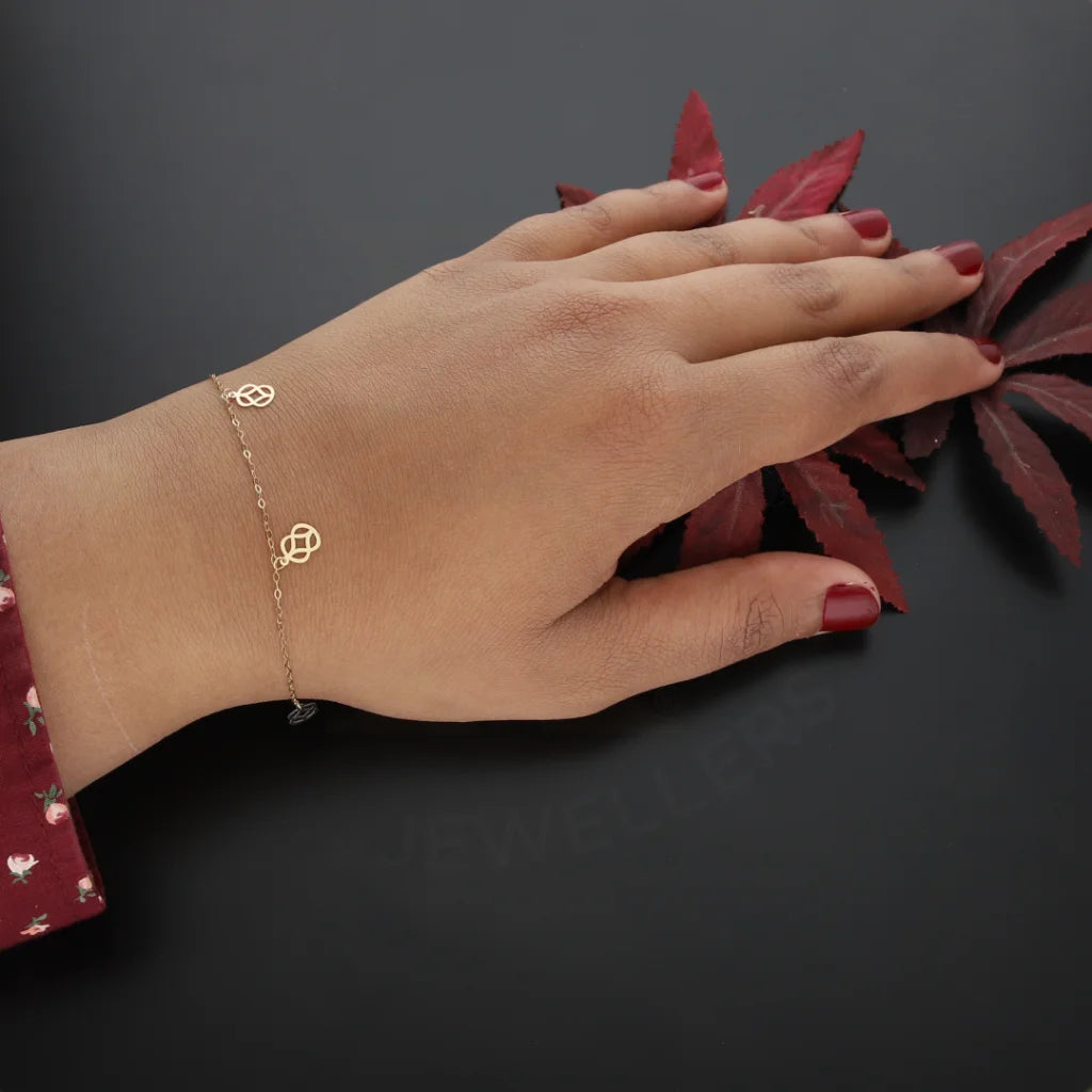 Gold Classy Bracelet 18KT - FKJBRL18K7789