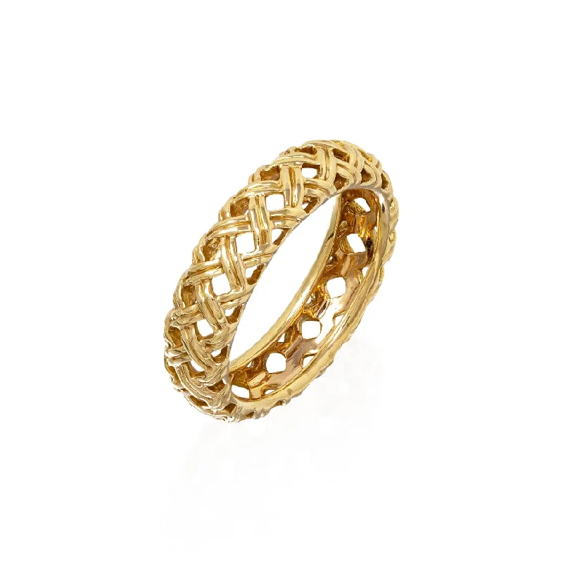 Basket Weave Ring