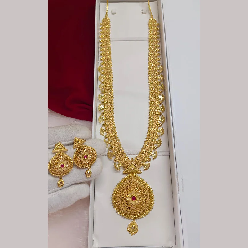 Pari Art Jewellery Forming Long Necklace Set