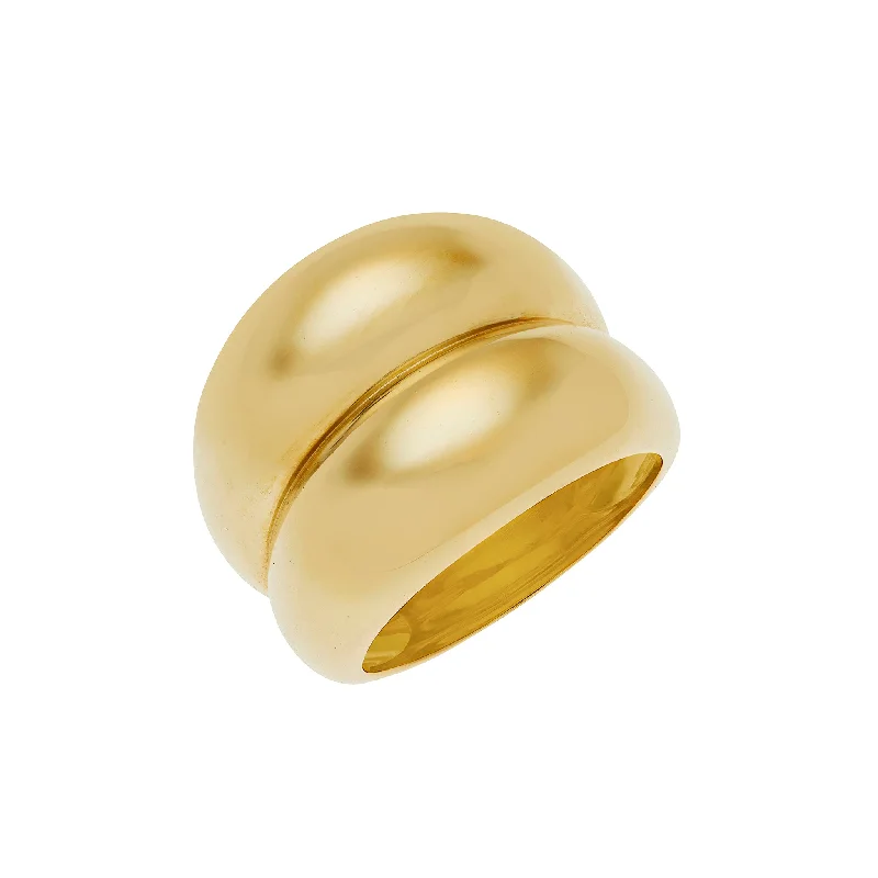 Signature Double Oversized Dome Ring