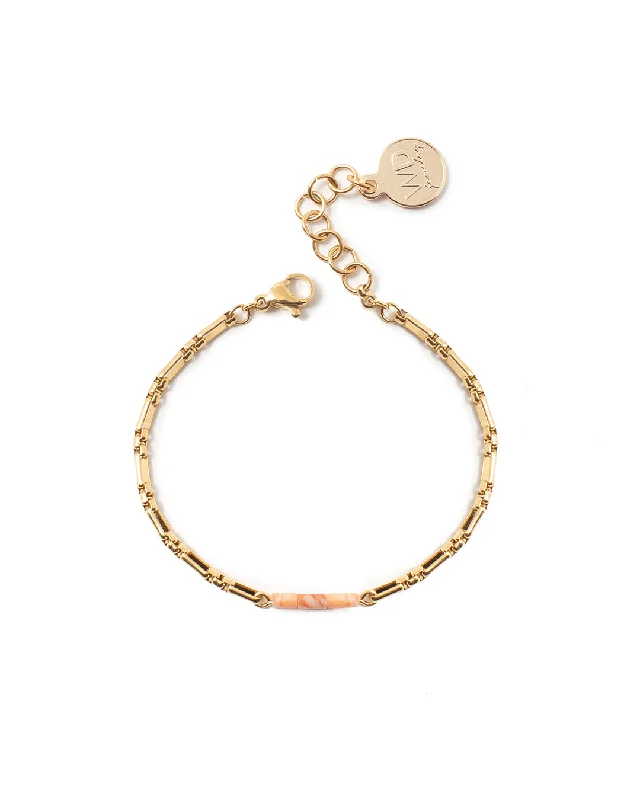 Column Gold Bracelet