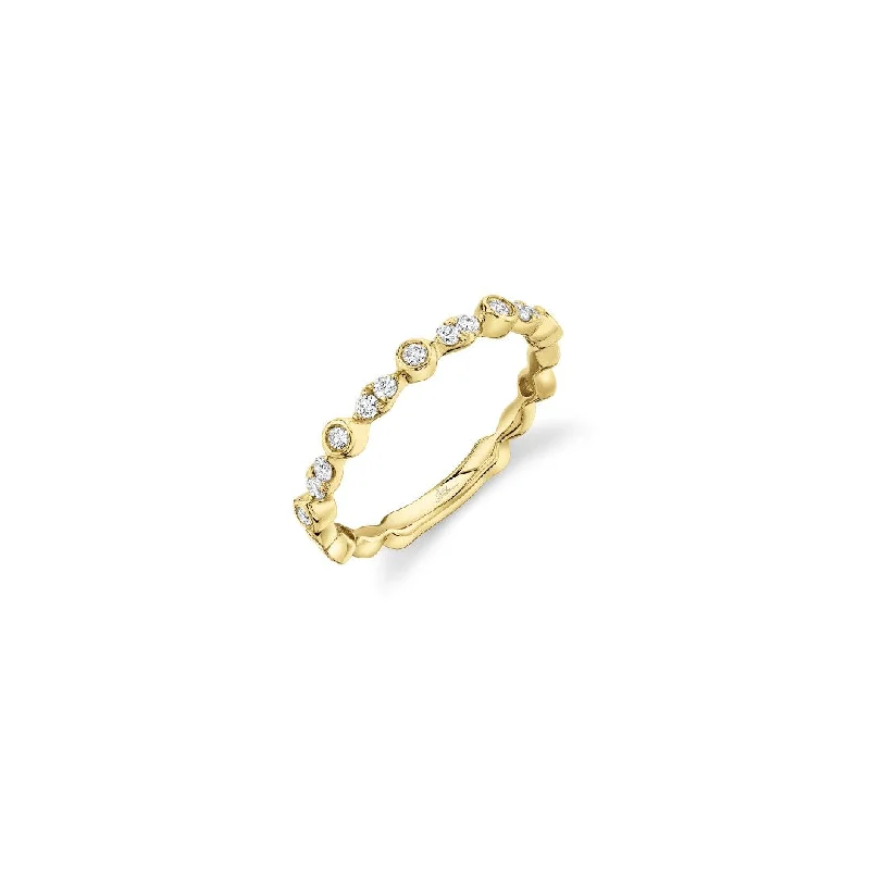 Shy Creation Diamond Stacking Ring