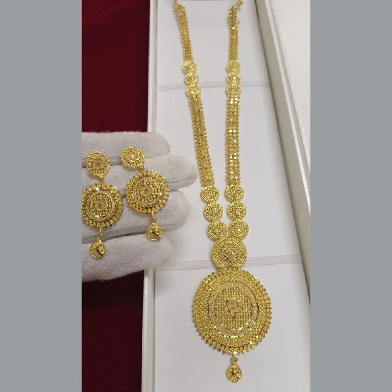 Pari Art Jewellery Forming Long Necklace Set